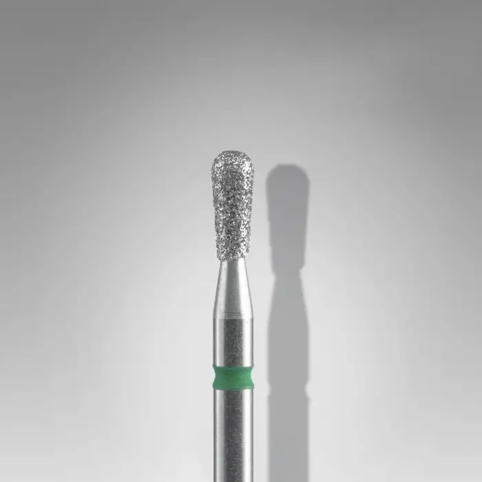Yeşil kibrit model elmas manikür freze ucu 5 mm FA120G023-5