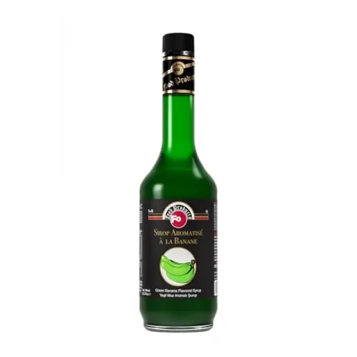 Yeşil Muz Aromalı Şurup, 700 ml