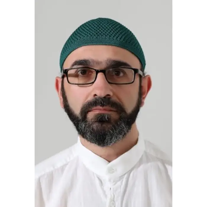 Yeşil Örme Esnek Orlon Namaz Takke