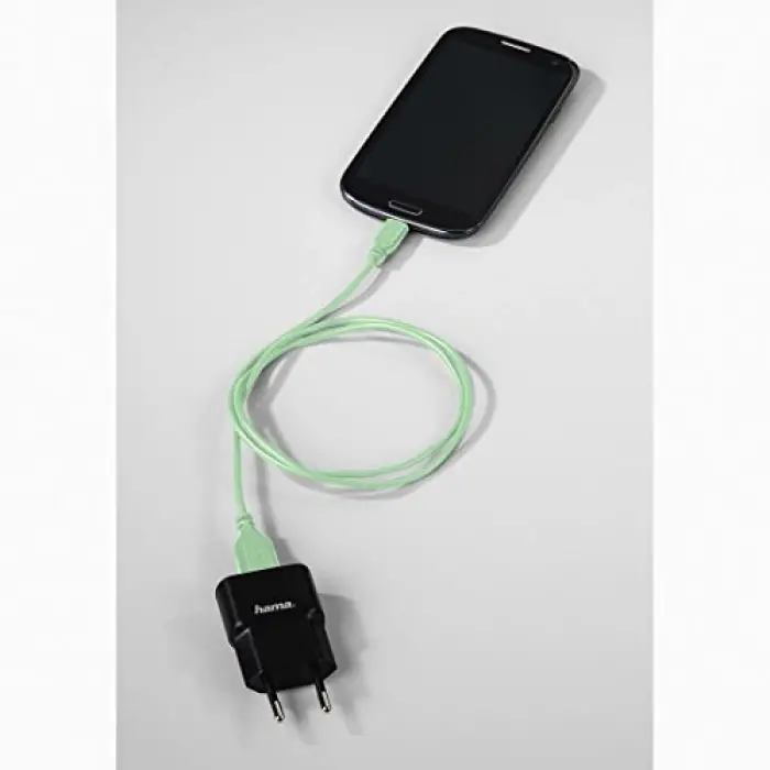 Yeşil USB-C ile USB-A arasında 0.75m Flexi kablo