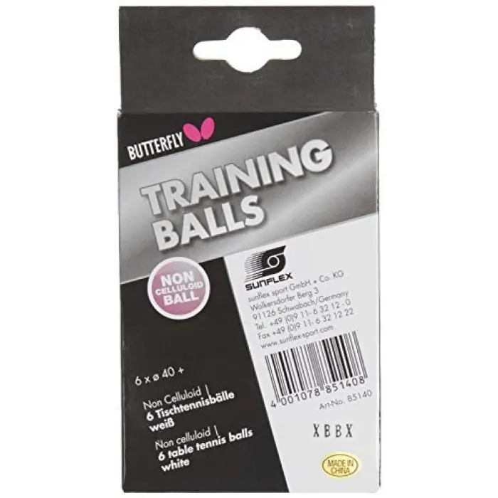 Yetişkin Top Training Balls 40+ 6lı Beyaz