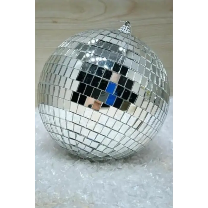 Yılbaşı Çam Ağacı Süsü Aynalı Disko Topu 10 cm