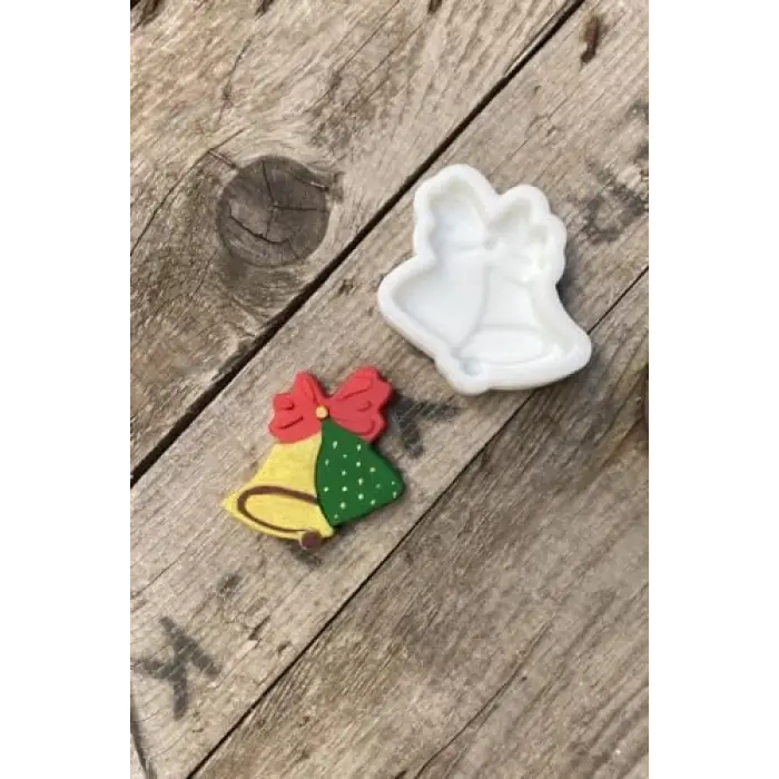 Yılbaşı Çanı Mum Kalıbı (Silikon)