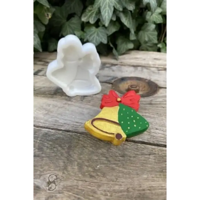 Yılbaşı Çanı Mum Kalıbı (Silikon)