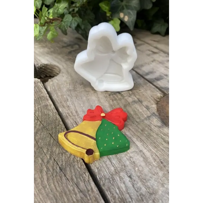 Yılbaşı Çanı Mum Kalıbı (Silikon)