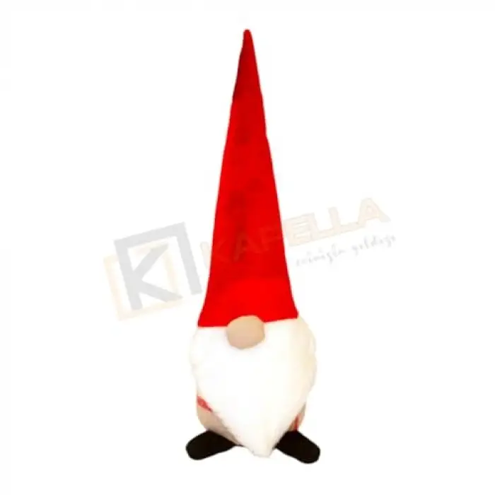 YILBAŞI NOEL BABA DEKORATİF BİBLO BEJ EKOSE