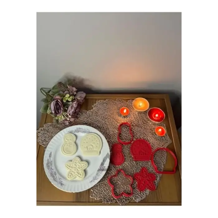Yılbaşı & Yeniyıl Kurabiye Kalıbı Set-2 (3lü)