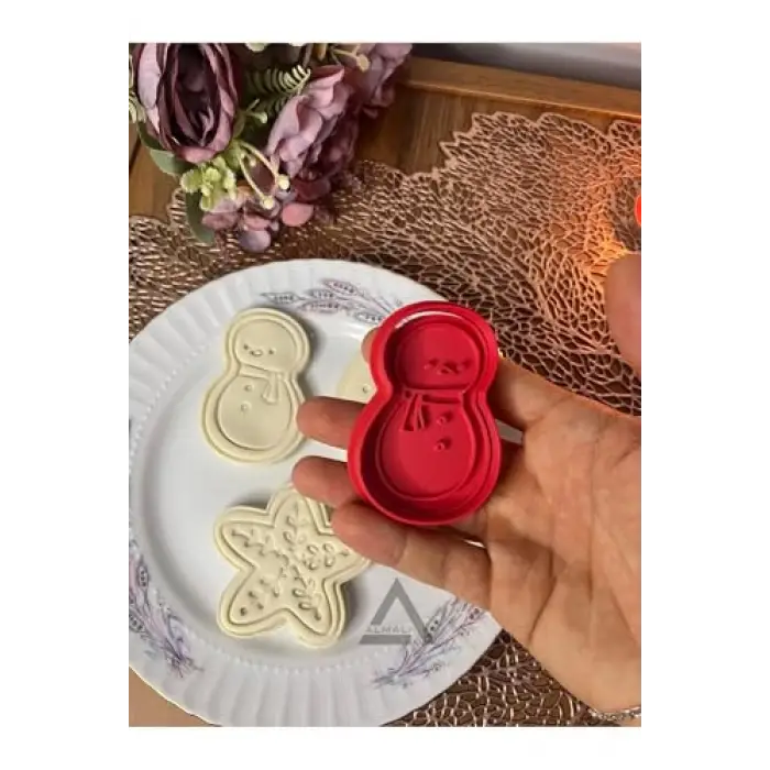 Yılbaşı & Yeniyıl Kurabiye Kalıbı Set-2 (3lü)