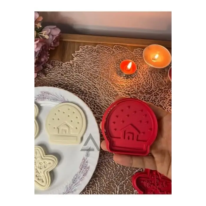 Yılbaşı & Yeniyıl Kurabiye Kalıbı Set-2 (3lü)