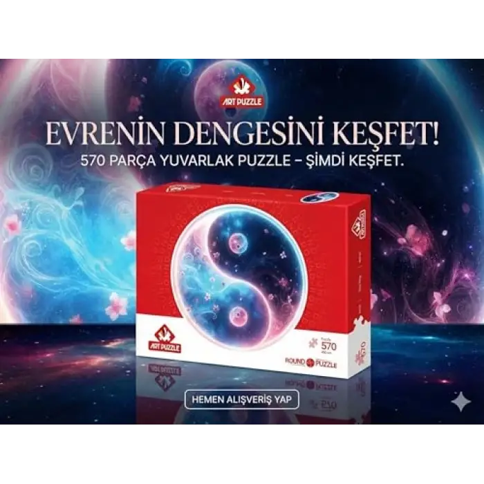 Ying Yang 570 Parça Round Puzzle