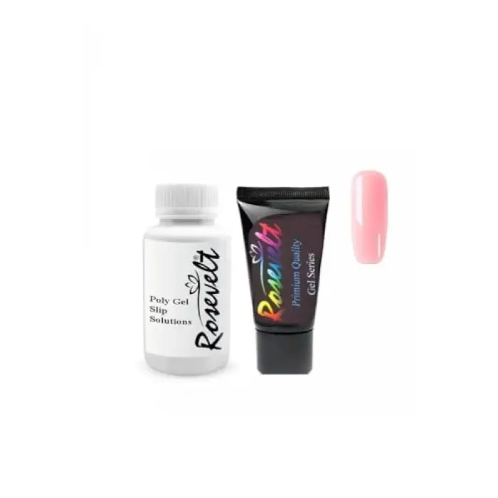 Yoğun Kıvamlı Poly Jel 20 ML, Şeffaf Pembe