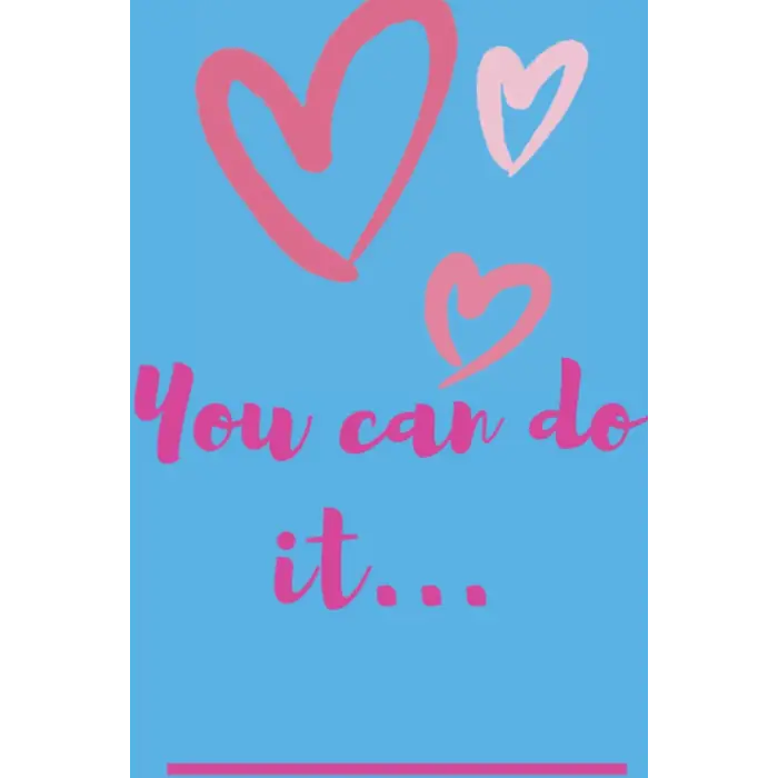 You can do it journal