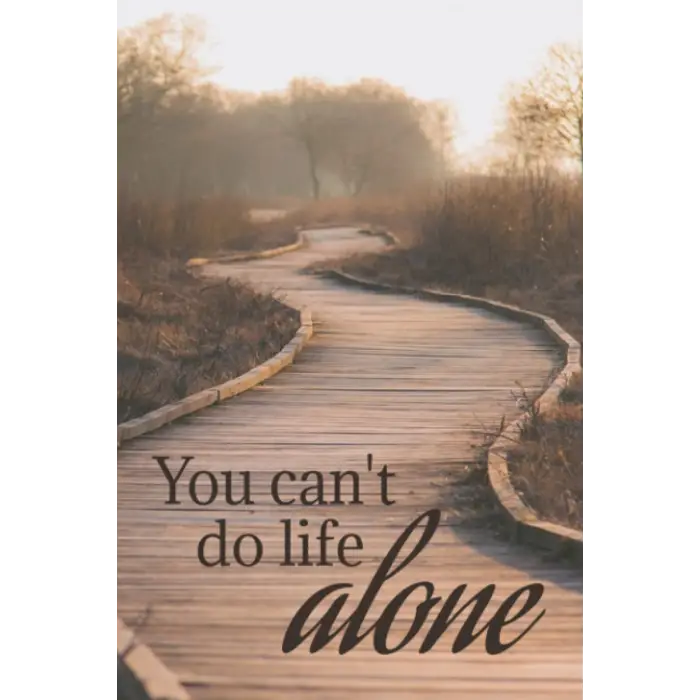 You Cant Do Life Alone: Christian Small Group Journal for Bible study notes and prayer requests