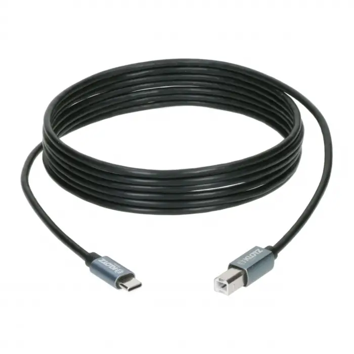Yüksek Hızlı USB 2.0 C-B Uçlu USB Data Kablosu 3m