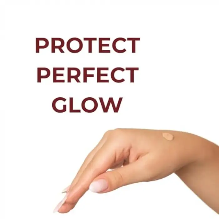 Yüksek Koruma Tinted Kapatıcı 50 Spf Güneş Kremi