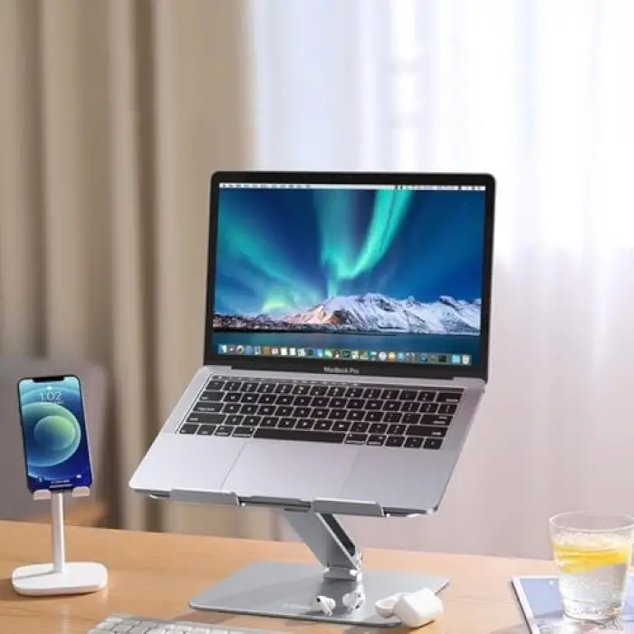 Yükseklik ve Açı Ayarlı Alüminyum Tablet Notebook Standı