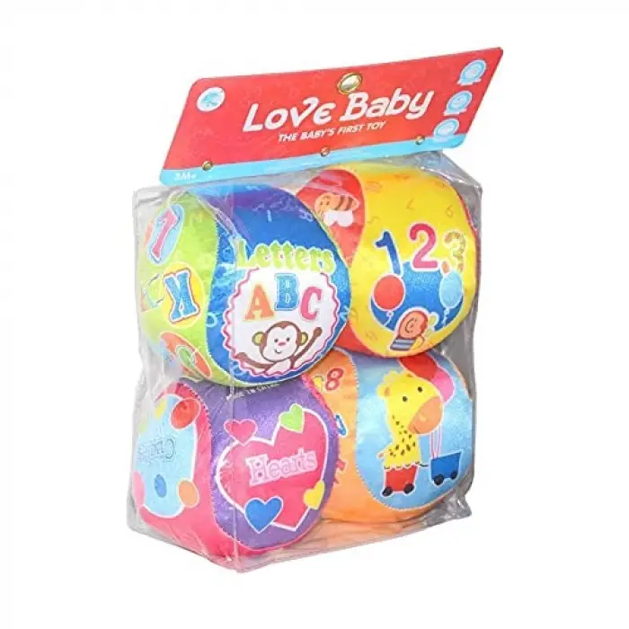 Yumuşak Eğitici Top 4 lü Paket T4882