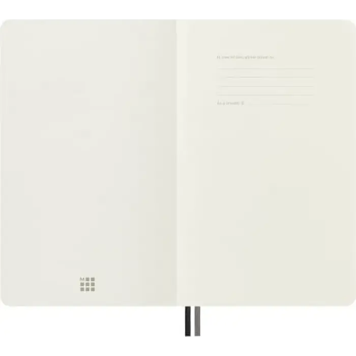 Yumuşak Kapak Expanded Defter Siyah (Çizgisiz - 13X21)