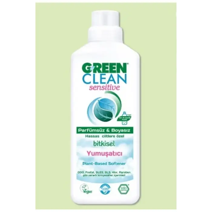 Yumuşatıcı — Sensitive Bitkisel Çamaşır, Parfümsüz, 1000 ml
