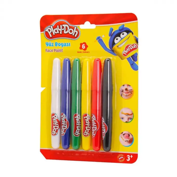 Yüz Boyası, 6 Renk
