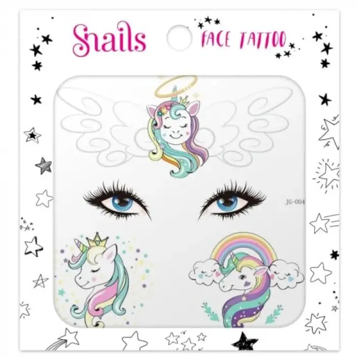 Yüz Dövmesi – Unicorn Star