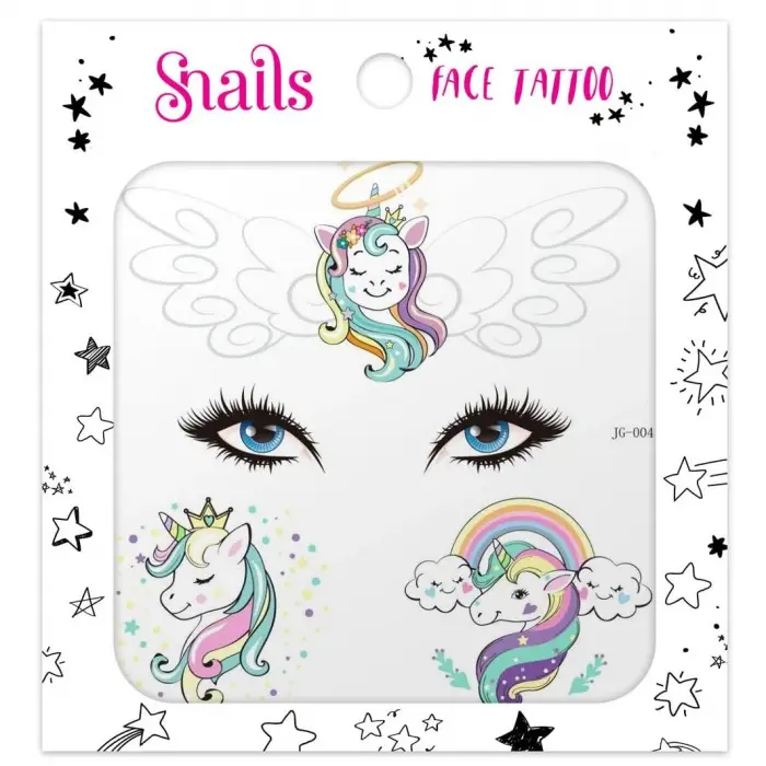 Yüz Dövmesi – Unicorn Star