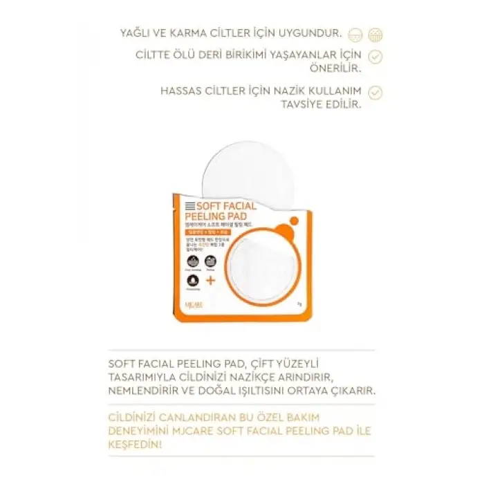 Yüz Peeling Pedi 5li