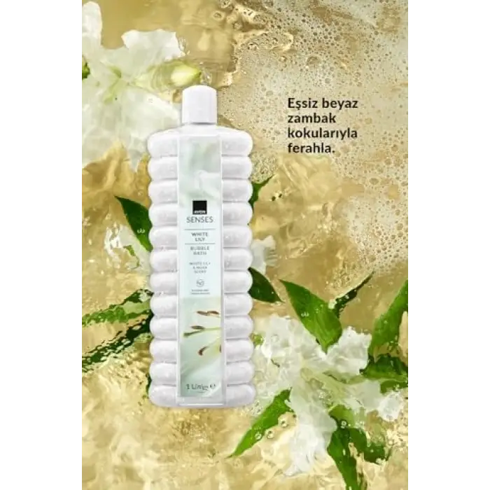 Zambak Banyo Köpüğü 1 Lt. Üçlü Set