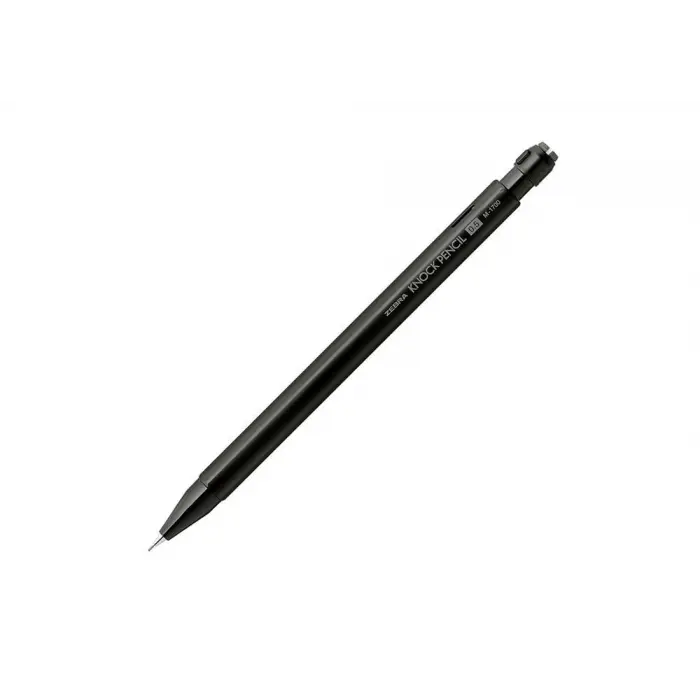 Zebra Knock Mechanical Pencil • 0,5 mm • Siyah [M-1700]