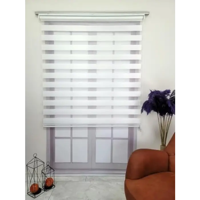Zebra Perde, Bbb Stor 3 Renk Seçeneği 160x200 Beyaz