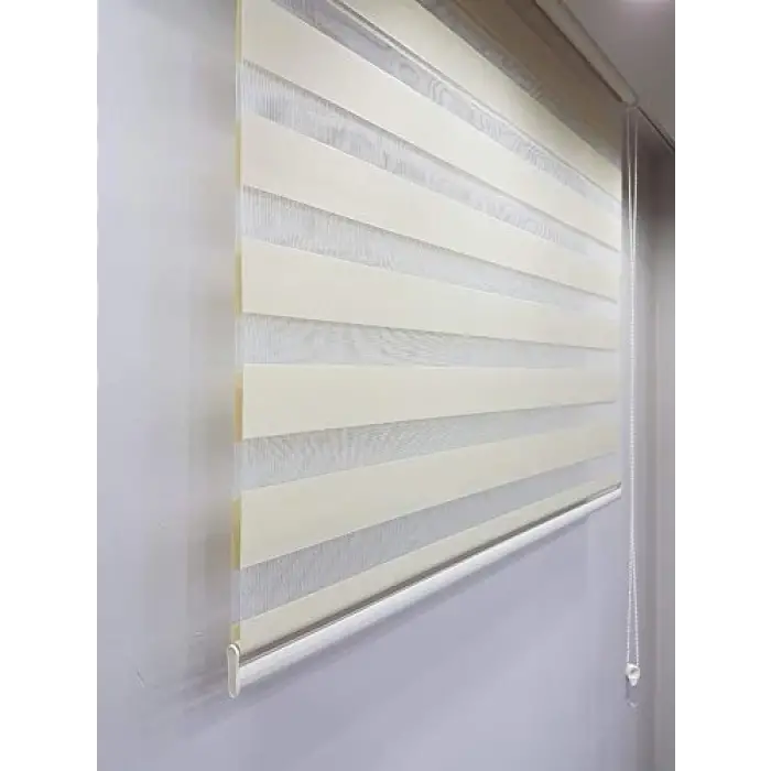 Zebra Perde, Bbb Stor 3 Renk Seçeneği 250x200 Sütlü Kahve