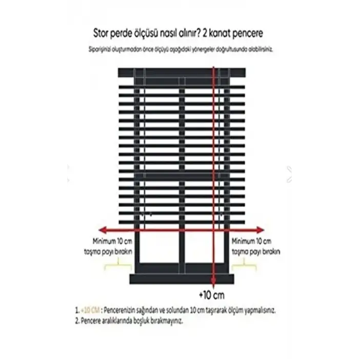 Zebra Stor Perde Organze Siyah Kırçıl Etek Dilimli STB904