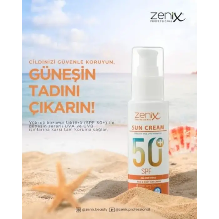 Zenix Sun Cream 50 Spf 50 Ml