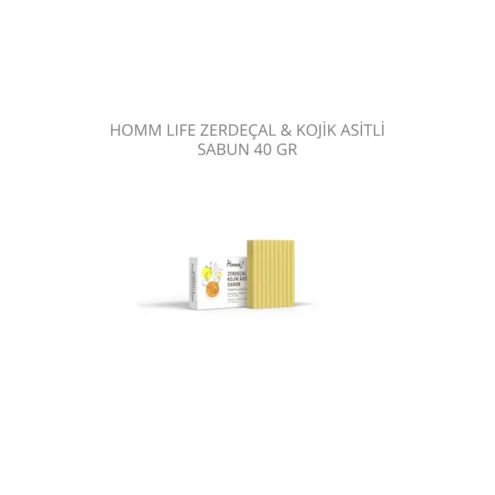 Zerdeçal ve kojik asit içeren sabun, 40 g
