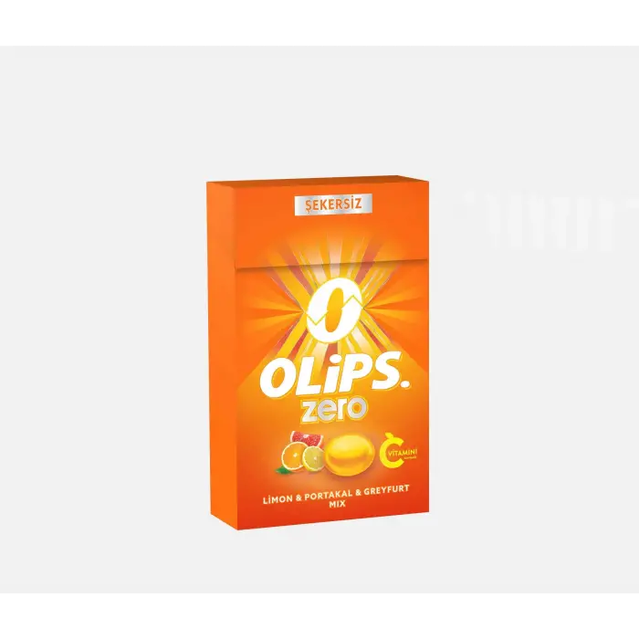 Zero Limon & Portakal Aromalı Şekersiz Şeker 28g