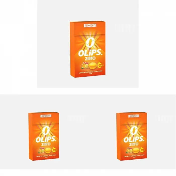 Zero Limon & Portakal Aromalı Şekersiz Şeker 28g