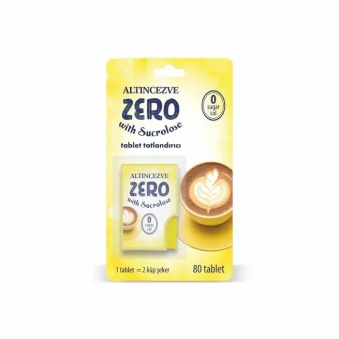 Zero Tablet Tatlandırıcı 80 Tablet