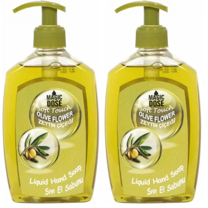 Zeytin Çiçeği Sıvı Sabun 400 ml 2li set
