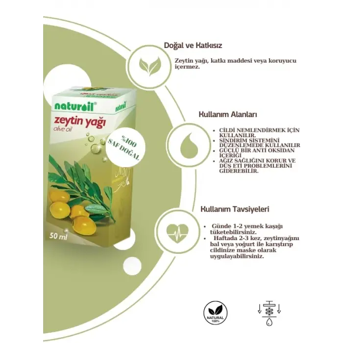 Zeytin Yağı 50 ML
