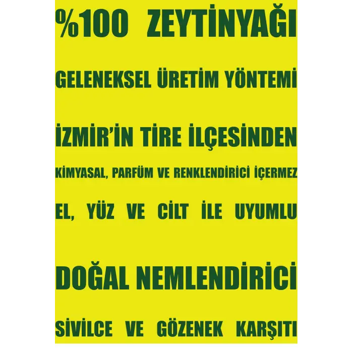 Zeytinyağlı Katı Sabun