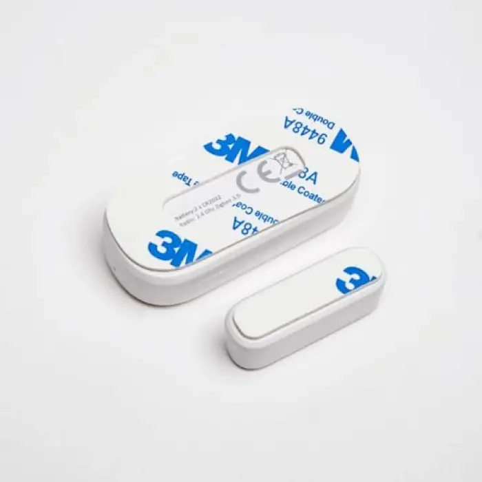 Zigbee Çift Pili Kapı Pencere Sensörü (Tuya, Smart Life, Zigbee2MQTT Uyumlu)
