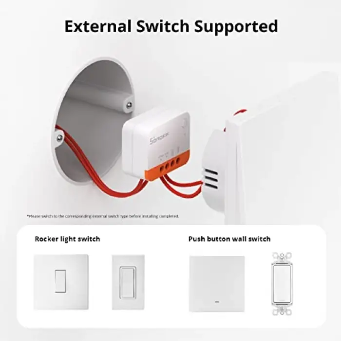 ZigBee Mini L2 Nötrsüz Akıllı Röle, ZBMINIL2