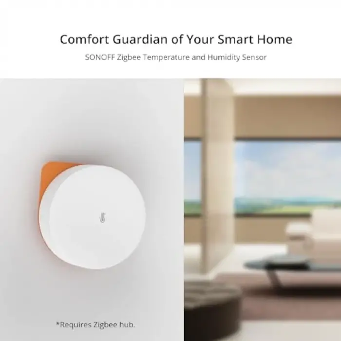 ZigBee Sensörü Snzb-02P Sıcaklık ve Nem Ölçer