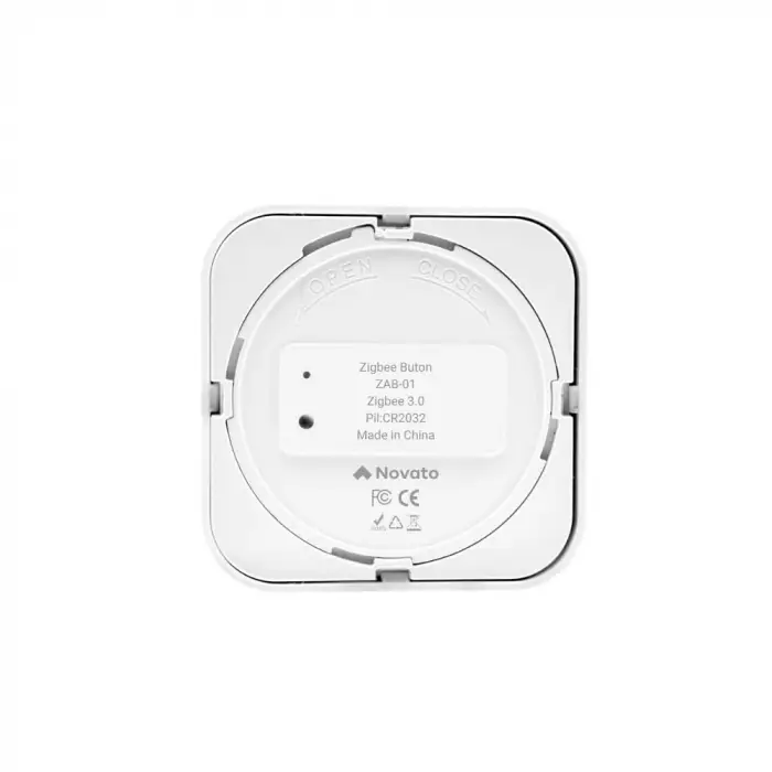 Zigbee Tekli Senaryo Düğmesi (Tuya, Zigbee2MQTT Uyumlu - Pil Hariç), Smart Life