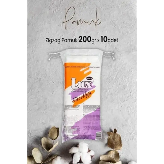 Zigzag Pamuk 200 g x 10 Adet