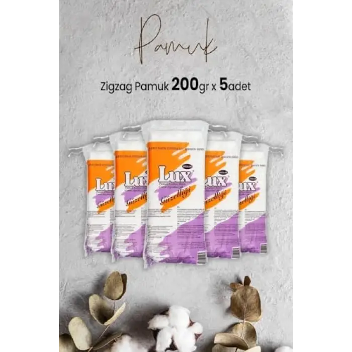 Zigzag Pamuk 200 g x 5 Adet