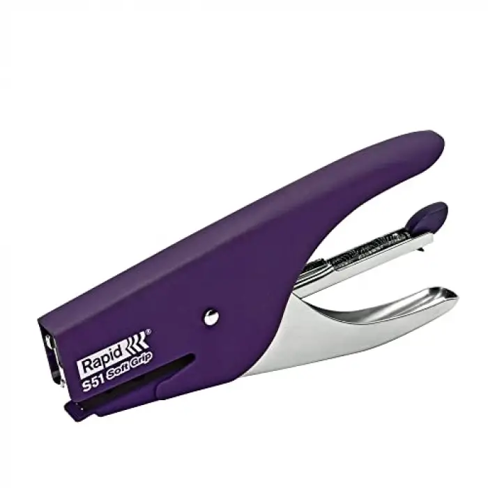 Zımba Pens Tipi Soft S51-12 Sayfa Kapasiteli, Sarı