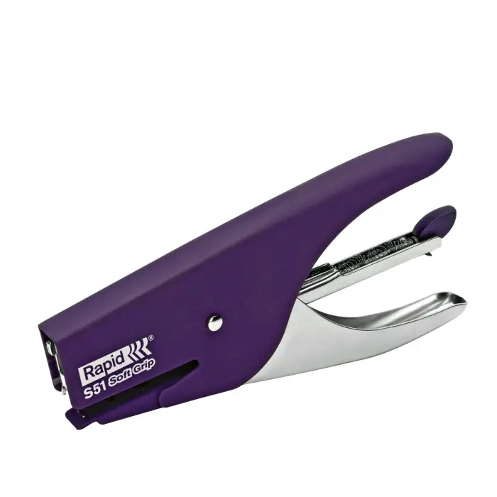 Zımba Pens Tipi Soft S51-12 Sayfa Kapasiteli, Sarı
