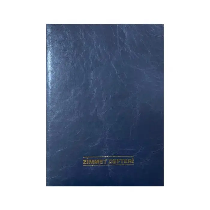 Zimmet Defteri Suni Deri 100 Yaprak 21X30