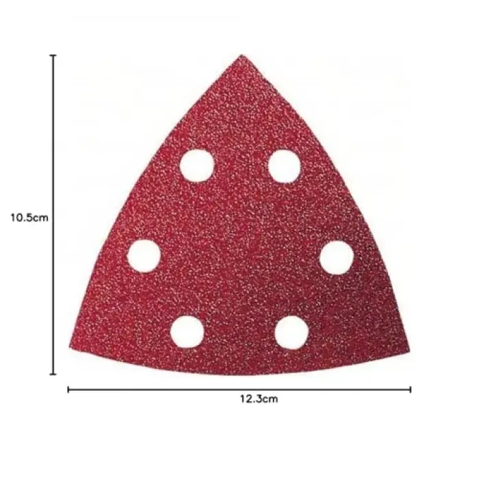Zımpara Kağıdı, Bordo, 10x